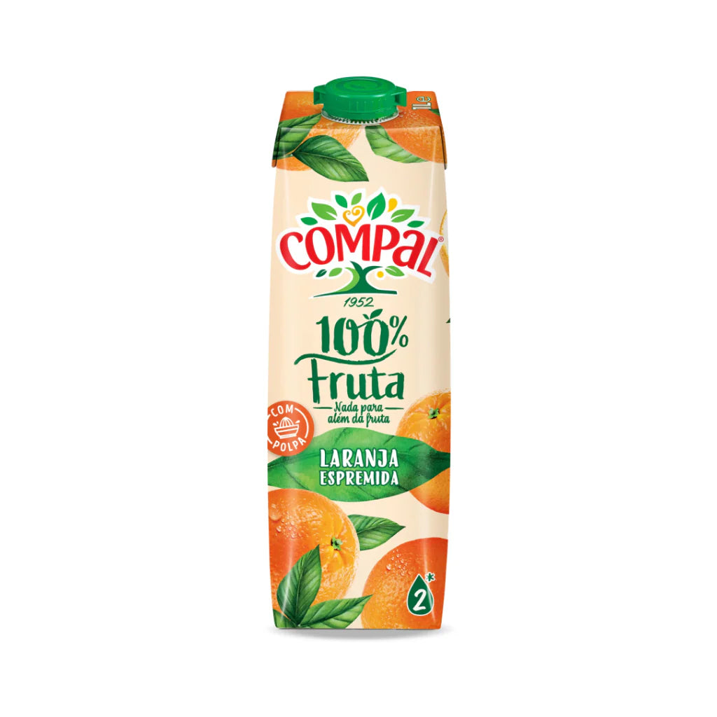 Compal - 100% jus d'orange  - 1L