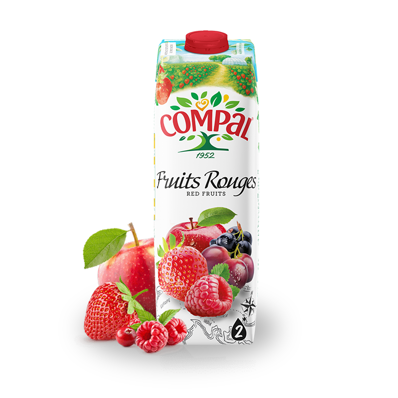Compal - Fruits rouges - 1L