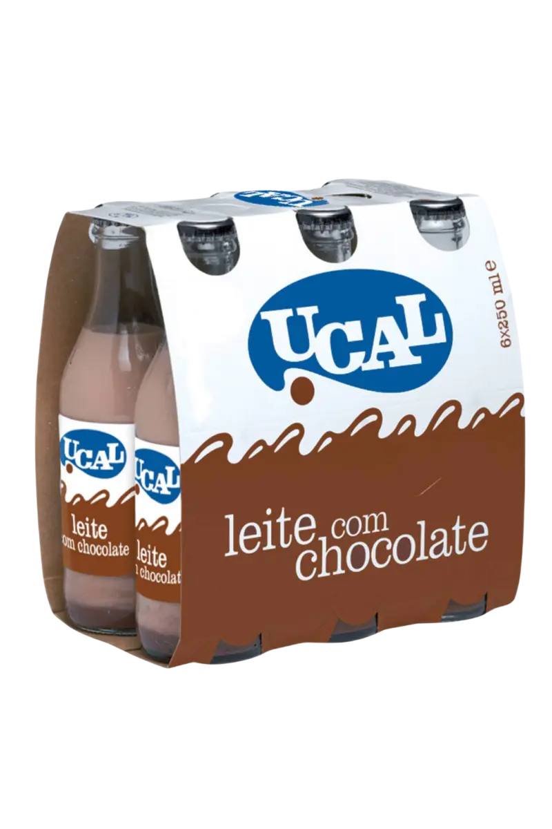 Ucal - Lait au chocolat - Pack 6x250ml